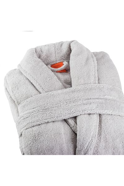 Orange Bed & Bath Zero Twist | 100% Cotton Bathrobe One Piece Light Gray S\m
