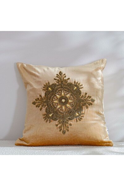 Danube Home غطاء وسادة بيرل مابل بيج 45×45 سم