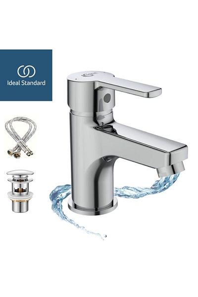 Danube Home Ideal Standard-Idealstream Basin Mixer|Brass Single Handle Basin Mixer, Bath Faucet, Sink Faucet