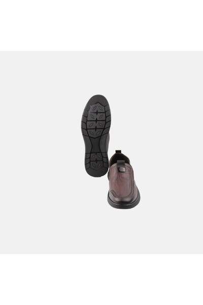 MARCOMEN 19096 Brown Daily Leather Shoes