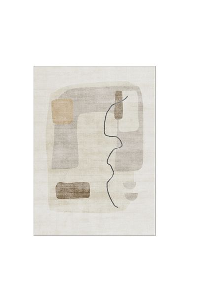 sharpdo Modern Minimalist Bedroom Living Room Carpet