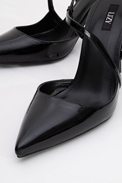 Lizy Shoes Rugan Topuklu Ayakkabı