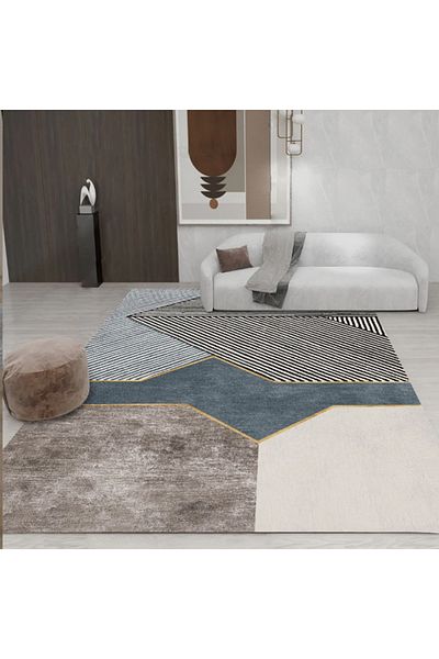 sharpdo Rectangular Soft Touch Carpet Multicolour 160*230cm