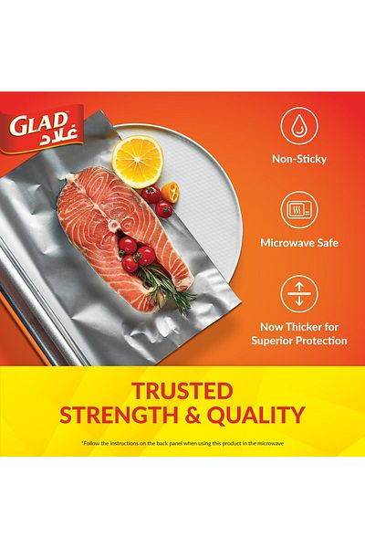 Glad Aluminum Foil 75 Sq.Ft.