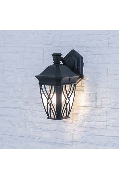 Danube Home Milano Donna Wall Bracket, Outdoor Light Cover, Wall Mount Lanterns For Home L18XW22XH33 Cm Beige