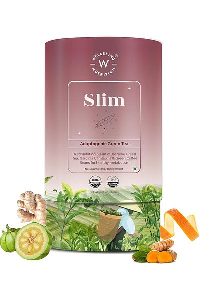 Wellbeing Nutrition Slim Adaptogenic Green Tea 40 gms
