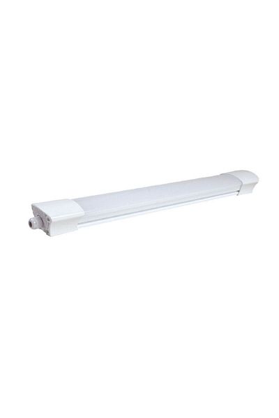 Danube Home Milano 20W Led Tri Proof Fitting Strip Ip- 65, White-0.65 metre