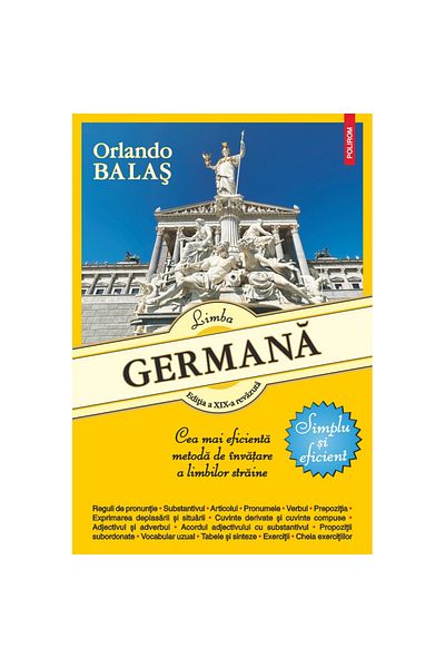 Polirom German language. Simple and effective, Orlando Balas