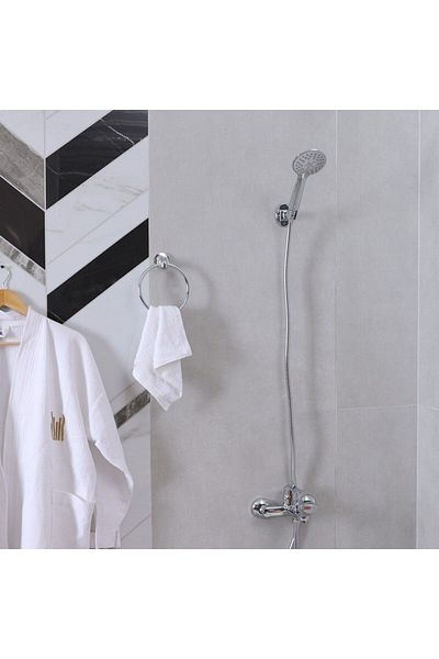 Danube Home Milano Pia Bath Shower Mixer Tap with Hand Shower