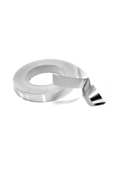 MaffStuff Decorative Adhesive Tape for Tiles, Furniture, Walls - Water Resistant, SILVER
