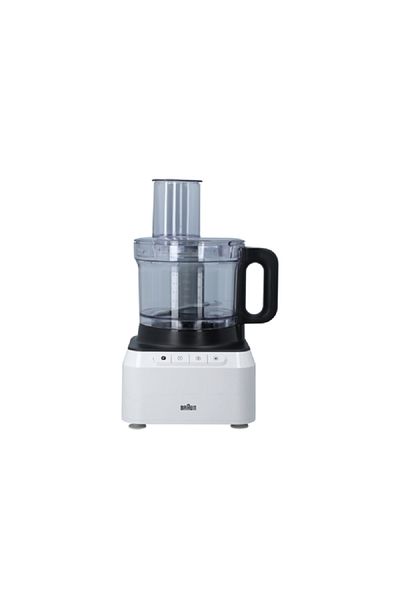 Braun 800W PureEase Food Processor White and Black 2.1 Liter