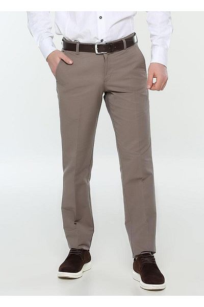 CLASSİCS MEN Hakamen Men's Regular Fit Linen Trousers 7338