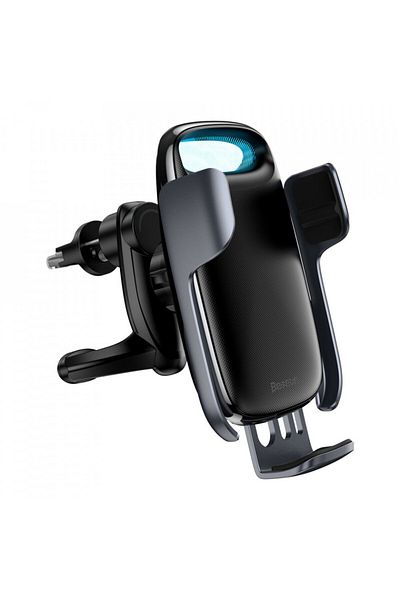 Baseus Wireless charging car holder, ventilation grille, 15W, Baseus Milky Way (WXHW02-01) - Black