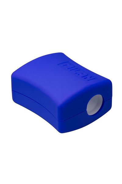 Milan Mechanical Double Pencil Sharpener with Container Milan, Plastic Rubber