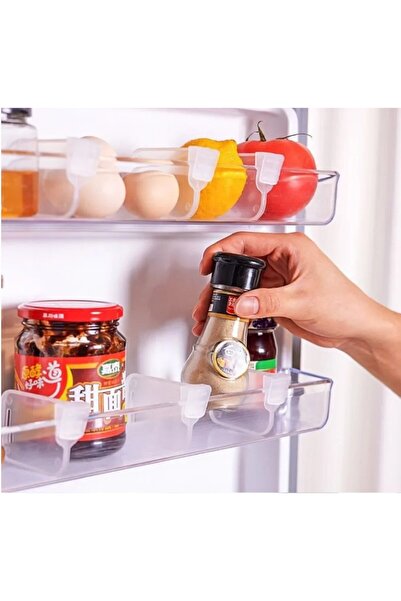 mikudesign فاصل رف الثلاجة متعدد الأغراض 10 قطع