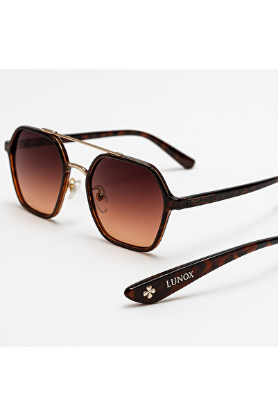 LUNOX Uv Protection Leopard Unisex Sunglasses