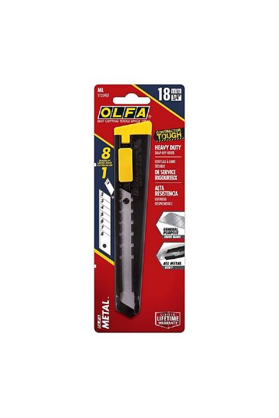 Olfa -Duty Utility Knife Multicolor