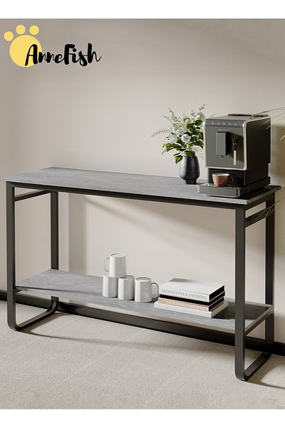 AnneFish Console Table Office Table Rustic Entryway Table Display Table Couch Hallway Entrance Living Room