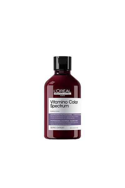 L'oreal L'Oréal Professionnel Paris Vitamino Color Spectrum Purple Shampoo - Neutralizes Yellow Tones, Enha
