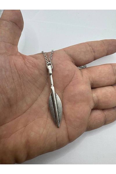 Herşey Nota Anubis Figured Metal Necklace 60 cm Chain – Mystical Ancient Egyptian Design