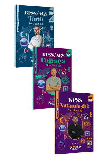 Yediiklim Yayınları 2026 KPSS Genel Kültür Atölye Tarih-Coğrafya-Vatandaşlık ...