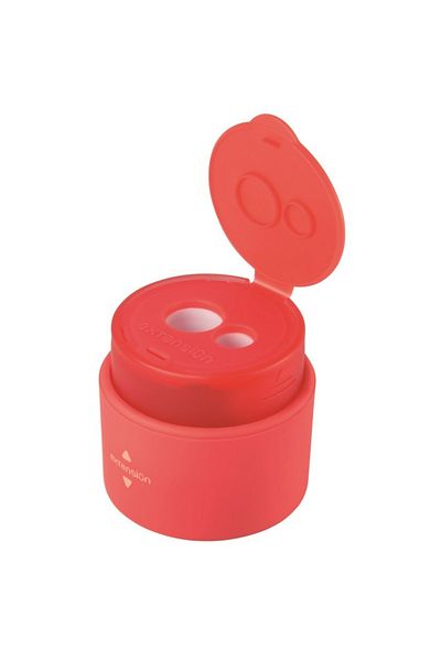 Milan Double Pencil Sharpener with Container Milan Extension