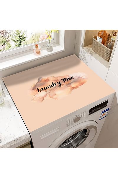 Getcarpet Κάλυμμα στεγνωτηρίου πλυντηρίου ρούχων Προστατευτικό μαξιλαράκι Υγρό ματ Αντιολισθητικό Πλένεται