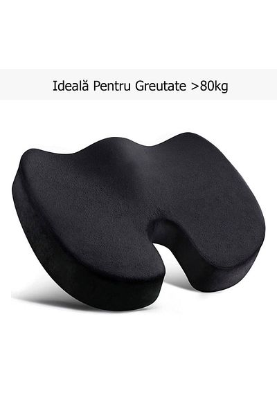 BETTER POSTURE Orthopedic Seat Cushion Pro and Lumbar Cushion Pro for Office/Car, Weight Over 80kg