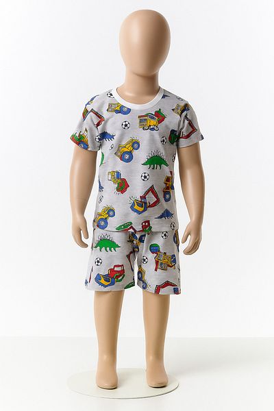 Palal Children's Short Sleeve Shorts Set Kids