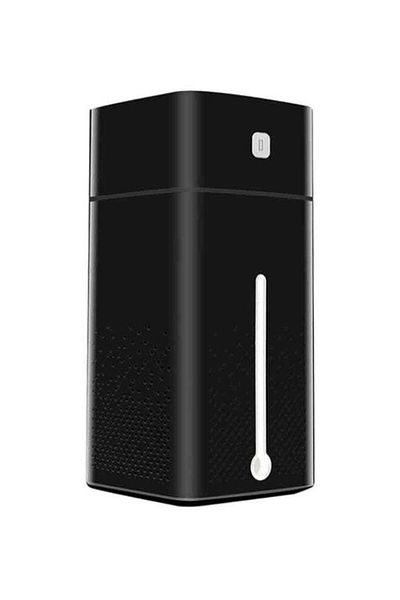 Generic Ultrasonic Air Humidifier 3W Black/White 103x103x218ml