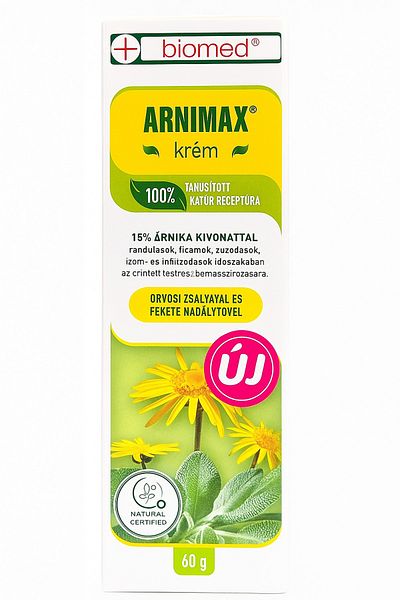 Biomed ARNIMAX® cremă – 100% formulă naturală certificată 60g5999525621539