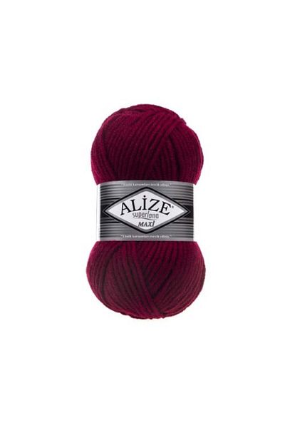 Alize Alize Superlana Maxi Yarn, Color No. 390, 3 Spools