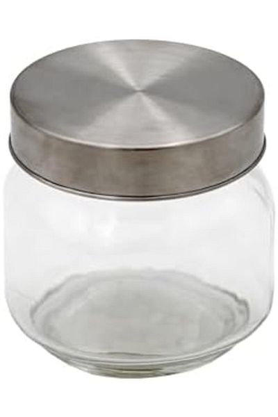 Ideal Pack Plastic Jar with Aluminium Lid | Food-Grade Storage Container for Spices, Dry Fruits, Can