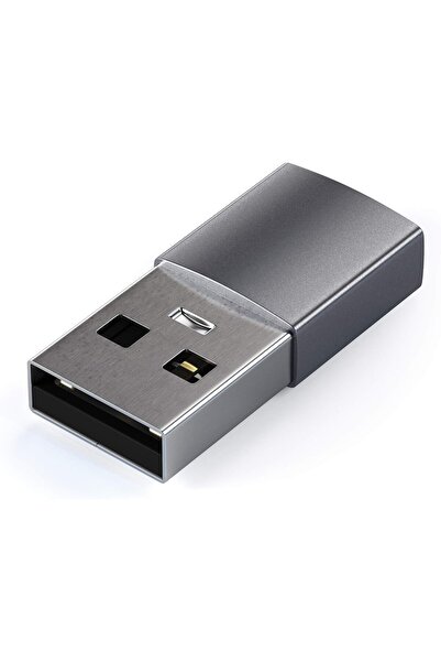 Satechi Type-A to Type-C Adapter Converter - USB-A Male to USB-C Female - Compatible with iMac, MacB