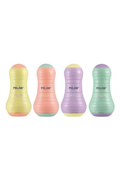Milan Plastic Milan Sharpeners with Sway Pastel Eraser