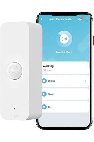 UanTii Tuya WIFI PIR Motion Sensor Movement Detector Alarm Smart Life APP Wireless Home Automation S