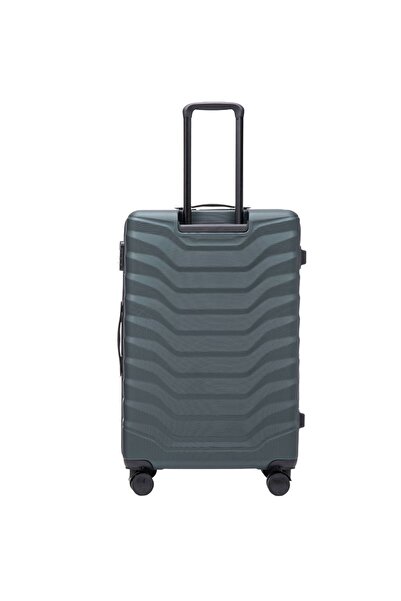 wings Valiză mare PEAFOWL cu 4 roți, verde închis, 97L ABS