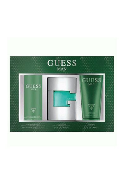 Guess Green EDT for Men 75ml + Shower Gel 200ml + Body Spray 226ml