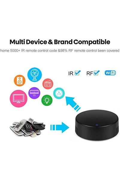 Generic UanTii Tuya Smart IR RF Remote Control WiFi Universal Remote Controller, Smart AC Controller, Suppor