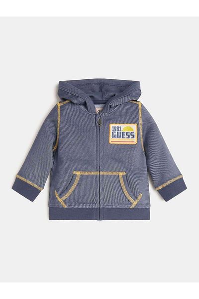 Guess Hanorac pentru bebeluși Ls cu glugă