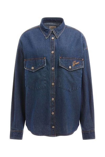Guess Cămașă din denim cu croiala normală pentru femei Lara