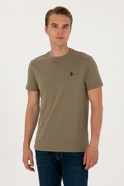 U.S. Polo Assn. Мъжка тениска с кръгло деколте от норка, стандартна кройка, 50298015-VR052