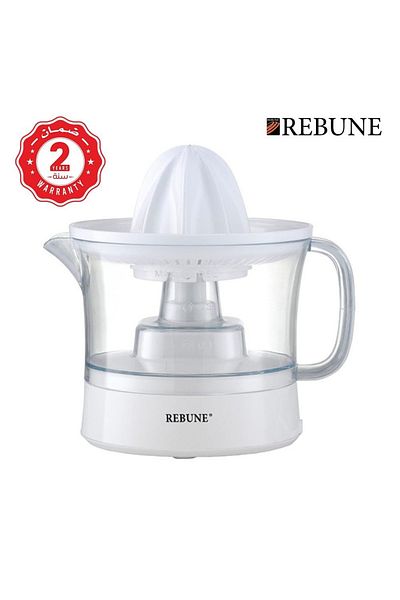 rebune Electric Citrus Juicer 40W 0.5L RE-2-041 White/Transparent