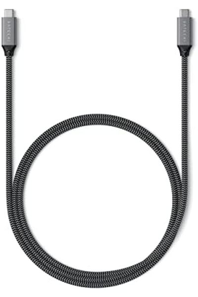Satechi USB C to USB C Cable, USB4 Cable with 100W Power Delivery, up to 8K at 60Hz, 40Gbps Data Tra
