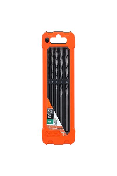 Tactix 5-Piece Concrete Drill Bit Set
