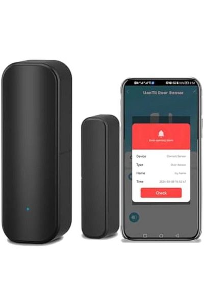 UanTii Tuya Smart Door/Window Open/Close Detector, WiFi Door Sensor, Works with Smart Life App, Work