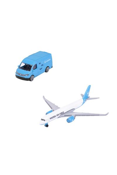 Majorette Maersk Transport Vehicles, 3-Asst. Volkswagen Crafter