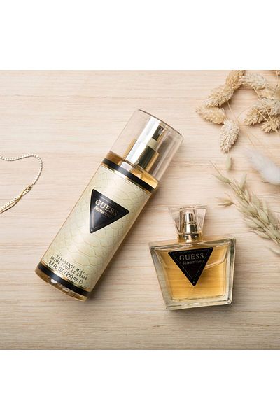 Guess Guess Seductive Set for Women – 75ml EDT, 15ml Spray, 100ml Lotion + Pouch