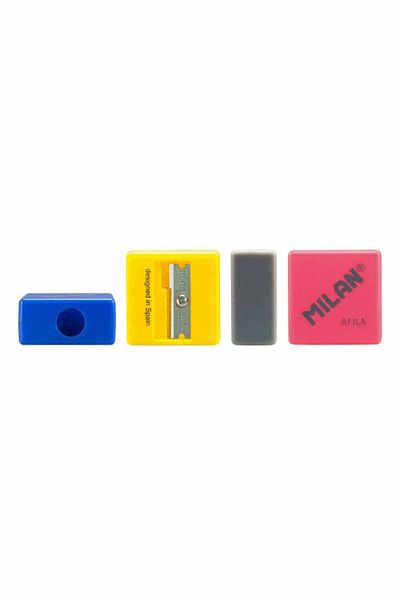 Milan Pencil Sharpeners Mechanical, Plastic