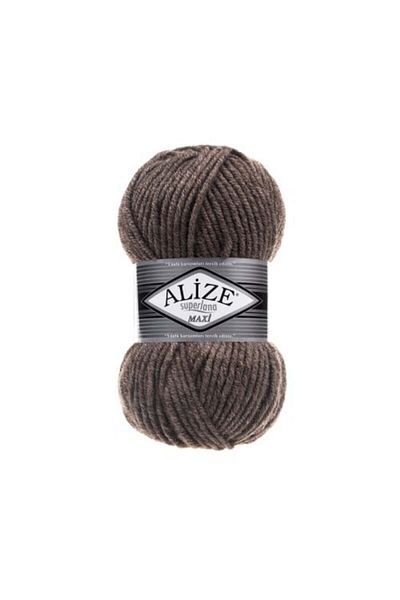 Alize Alize Superlana Maxi Yarn, Color No. 240, 3 Spools